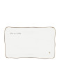 náhled Bastion Collections Sushi Plate Love on a plate, brown edge, 22x14cm