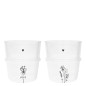 náhled Bastion Collections 2x SKLENKY NA VODU - Love & Wild flowers, 2x 250ml