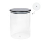 náhled Bastion Collections Skleněná dóza STORAGE LRG 030, in black