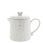 náhled Bastion Collections Teapot Konvička HEARTS in grey, 1L