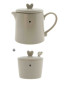 náhled Bastion Collections Teapot SET Konvička a cukřenka TITÁNOVÁ