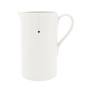 náhled Bastion Collections Džbán Jug Large White in black, 20cm