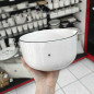 náhled Bastion Collections MIX BOWL set misek, white edge/black