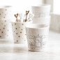 náhled Bastion Collections Kelímek White/Window Shopping in black, 240ml
