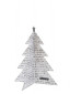 náhled Bastion Collections Dekorace Xmas TREE - ČÁRKY, střední, 22 cm