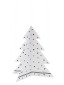 náhled Bastion Collections Dekorace Xmas TREE - HEARTS, střední 20 cm