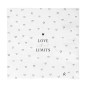 náhled Bastion Collections Papírové ubrousky LOVE without limits, 16,5x16,5cm