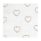 náhled Bastion Collections Papírové ubrousky L - HEARTS ALL-OVER