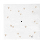 náhled Bastion Collections Papírové ubrousky L - Hearts natural, 20ks