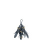 náhled Bastion Collections Dekorace HANGER SMALL LEAVES GREY, 12x10cm
