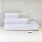 náhled Bastion Collections Ručník TOWEL M, white in natural edge, 50x100cm
