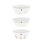 náhled Bastion Collections SET 3x MINI MISKA PRINT naturale, 3x 6,8x9,5x3cm