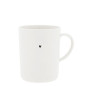 náhled Bastion Collections Hrnek vysoký White with Small Black Heart, 440ml