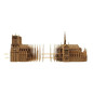 náhled Cartonic 3D PUZZLE - NOTRE-DAME DE PARIS, 165 dílků. LEVEL4
