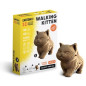 náhled Cartonic 3D PUZZLE - WALKING KITTEN, 56 dílků, LEVEL2
