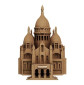 náhled Cartonic 3D PUZZLE - SACRÉ-COEUR BASILICA, 146 dílků, LEVEL3