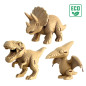 náhled Cartonic 3D PUZZLE - DINOS TRIO 3v1, 312 dílků, LEVEL3