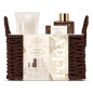 náhled Grace Cole Warm Vanilla & Fig, dárkový set péče o tělo v košíku