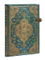náhled Paperblanks MINI zápisník - Turquoise Chronicles, 240stan, linkovaný