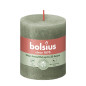 náhled Bolsius Rustic Shine Válec 68x80mm - Fresh Olive