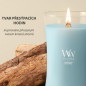 náhled Vonná svíčka WoodWick Cedarwood & Ocean Moss, velká 609 g