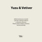 náhled Vonná svíčka WoodWick Yuzu & Vetiver, velká 609 g