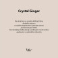 náhled Vonná svíčka WoodWick Crystal Ginger, velká 609 g