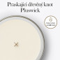 náhled Vonná svíčka WoodWick White Teak, velká 609g