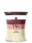 náhled Vonná svíčka WoodWick Trilogy Lush Nectar, střední 275 g