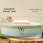 náhled Vonná svíčka WoodWick Trilogy Verdant Woods, široký knot 453 g