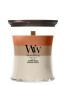 náhled Vonná svíčka WoodWick Trilogy Heart Spice, střední 275 g