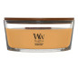 náhled Vonná svíčka WoodWick GOLDEN BOURBON, široký knot 453g