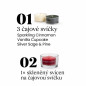 náhled Yankee Candle Xmas 2026 Dárková sada 3x čajová svíčka a svícen