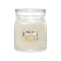 náhled Yankee Candle VANILLA FLURRIES, signature střední svíčka 368g