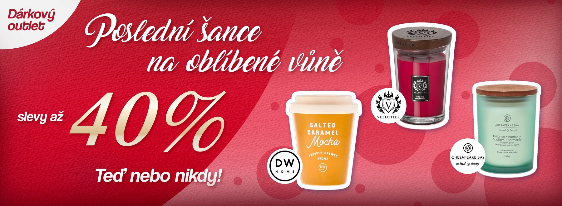 Poslední šance na oblíbené vůně
