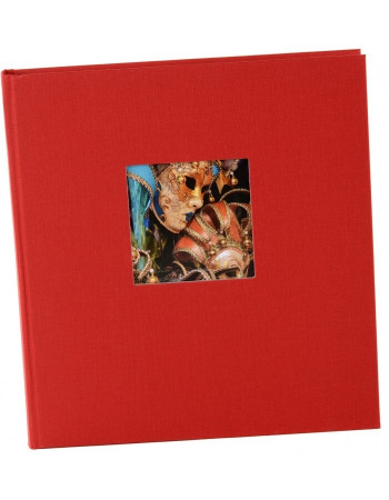 detail Fotoalbum klasik 60stran, 30x31cm Goldbuch 27889 BELLA VISTA červené