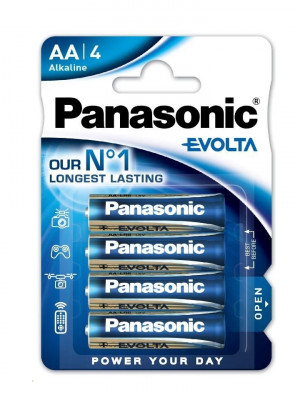 Panasonic Evolta AA 4ks, LR6 - 1,5 V