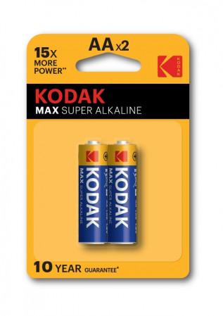 detail KODAK MAX KAA 2 1,5V 2x/bl