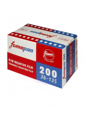 Fomapan 200-135/36 DX RETRO - černobílý kinofilm, limitovaná edice
