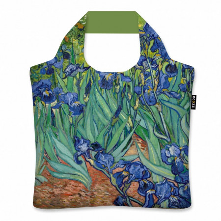 detail Nákupní taška ECOZZ - Irises / Vincent van Gogh