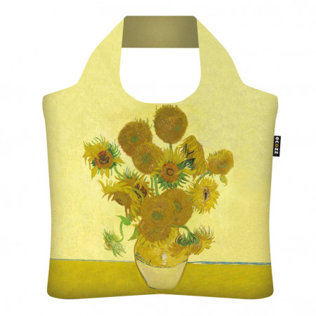 detail Nákupní taška ECOZZ - Sunflowers / Vincent van Gogh