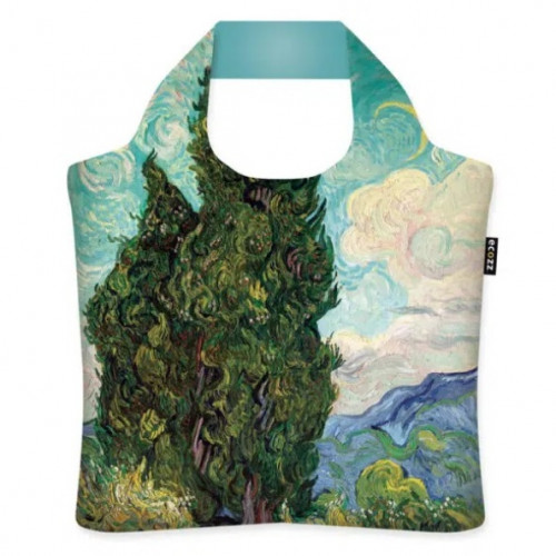 Nákupní taška ECOZZ - Cypresses / Vincent van Gogh