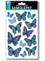 náhled AP Samolepky 10239 motýli s 3D křídly modří 21 x 14 cm