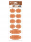 náhled AP 1316 Samolepky popisovací 25x10 cm, dekor dřevo světlé