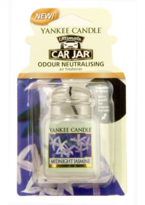 Yankee Candle MIDNIGHT JASMINE gelová visačka do auta 1 ks