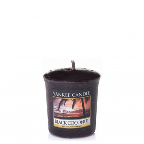 Vonná svíčka Yankee Candle BLACK COCONUT votivní 49 g