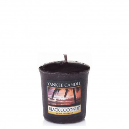 detail Vonná svíčka Yankee Candle BLACK COCONUT votivní 49 g