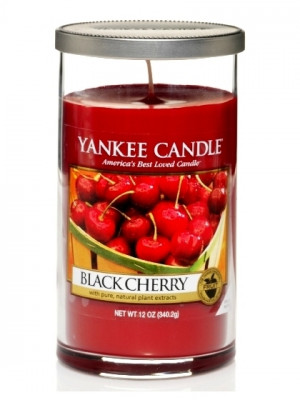 Vonná svíčka Yankee Candle BLACK CHERRY décor střední 340 g