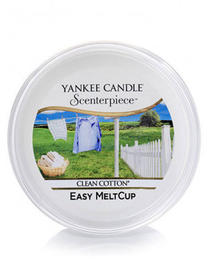Yankee Candle Scenterpiece Easy MeltCup CLEAN COTTON 61g