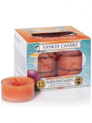 Yankee Candle PASSION FRUIT MARTINI čajové svíčky 12ks